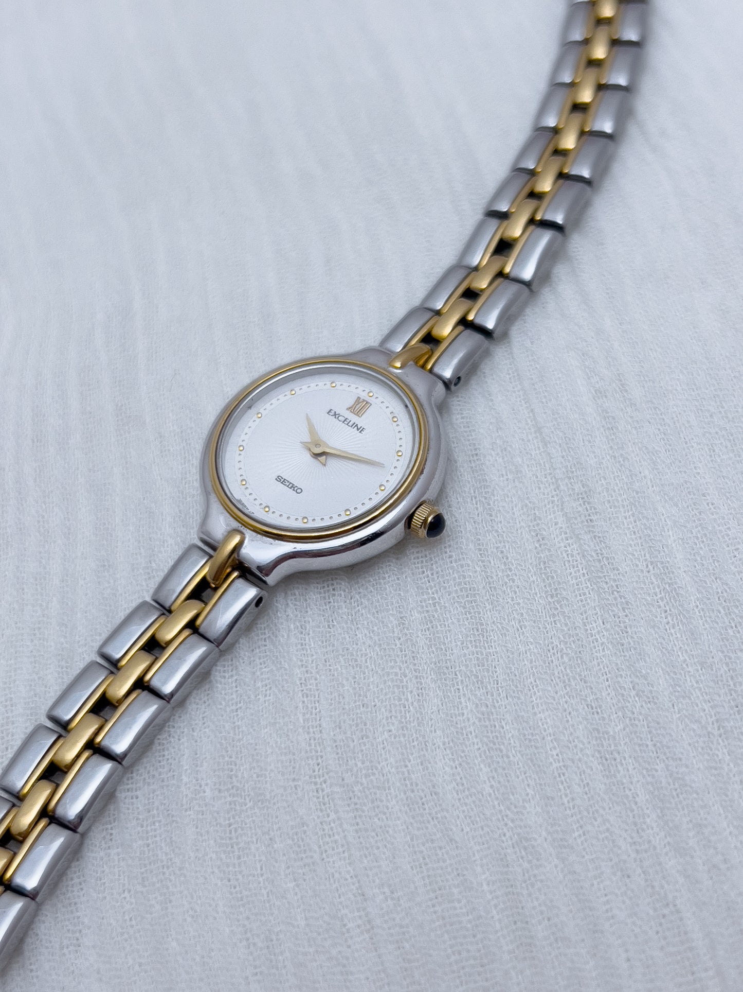 Seiko Exceline Woman's Watch with Sunburst Dial