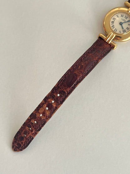 Must de Cartier Colisee Roman Dial Womens Watch