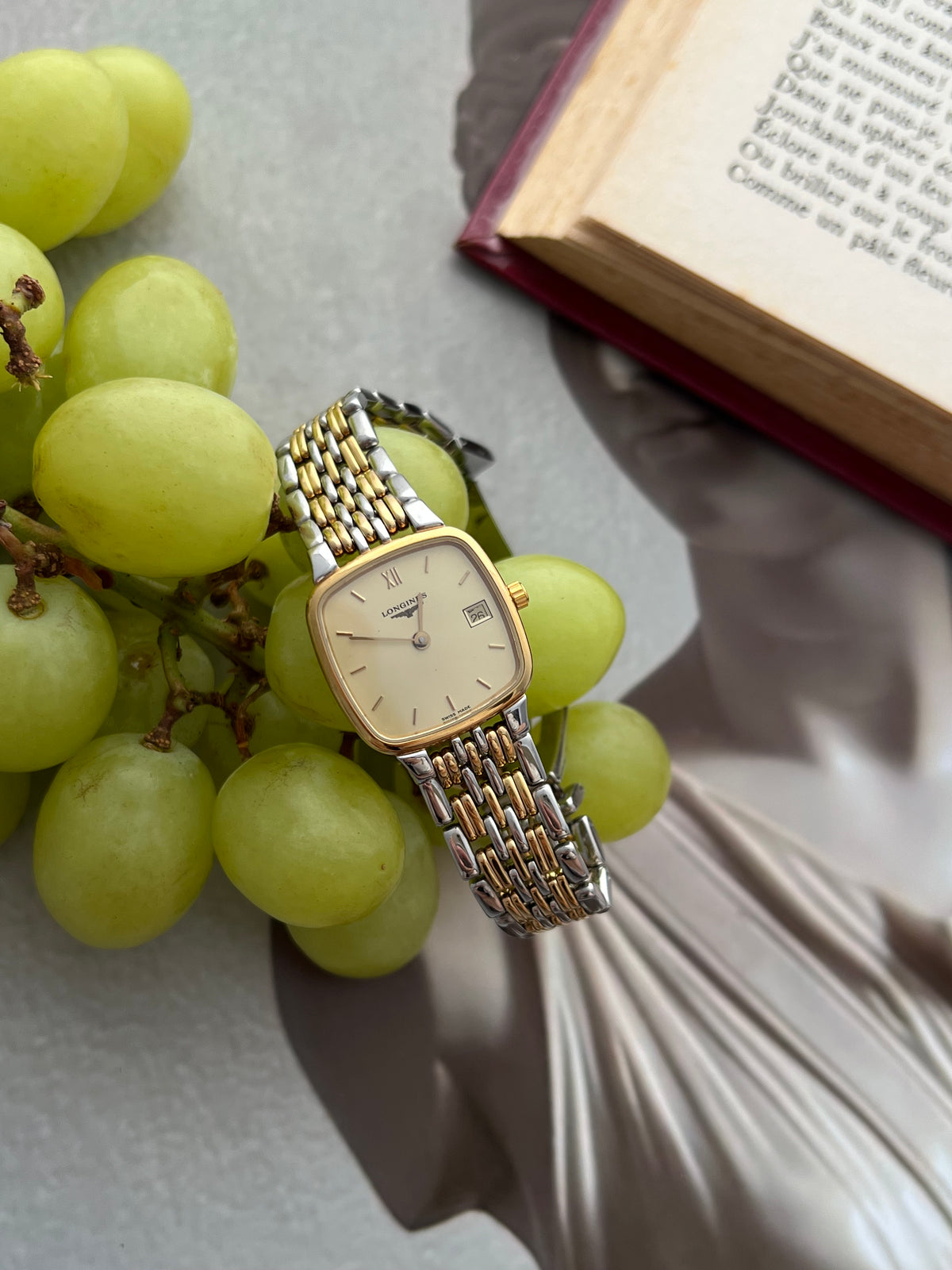Longines Flagship Champagne Dial Two Tone Bracelet Women’s Watch