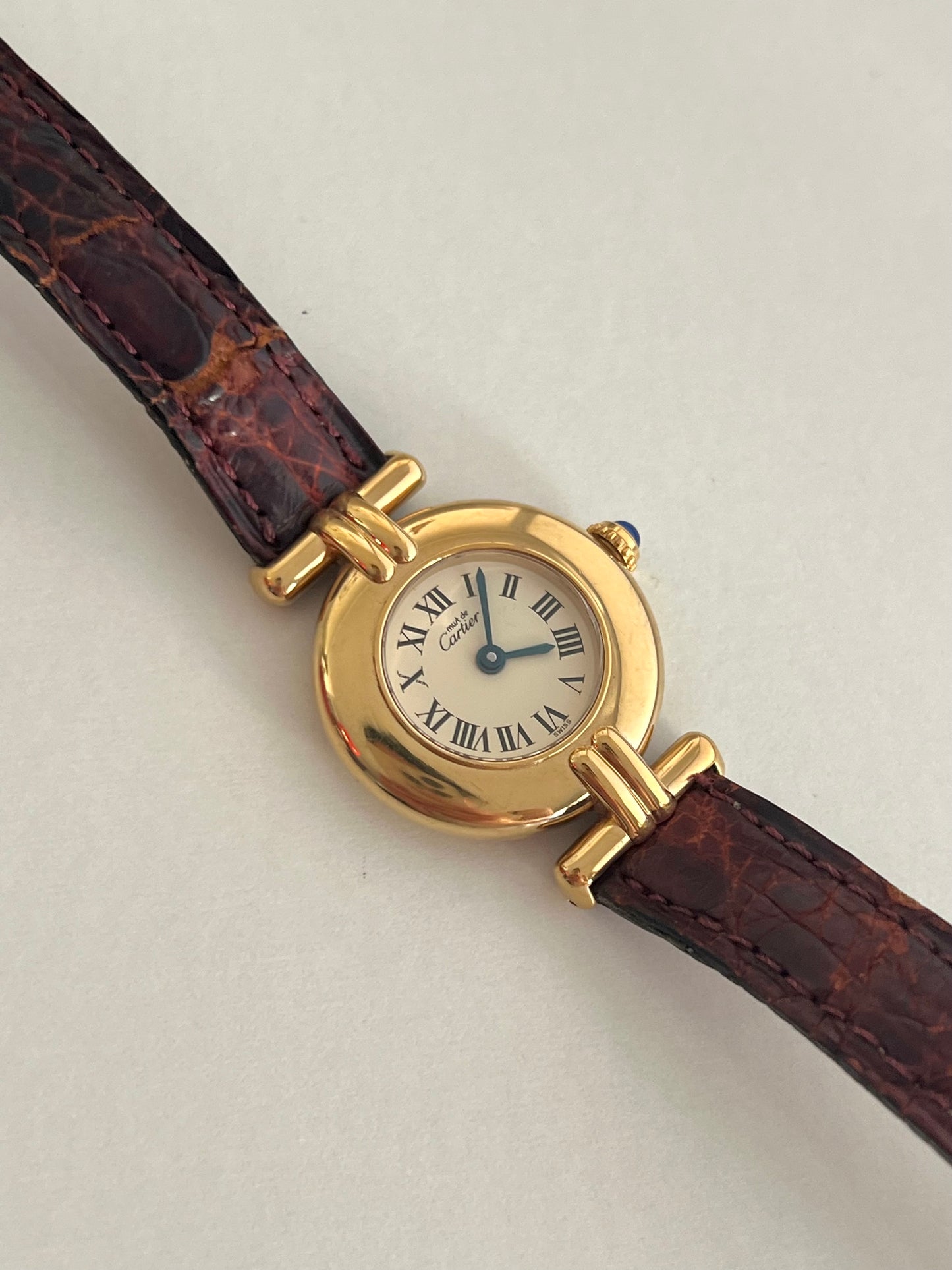 Must de Cartier Colisee Roman Dial Womens Watch