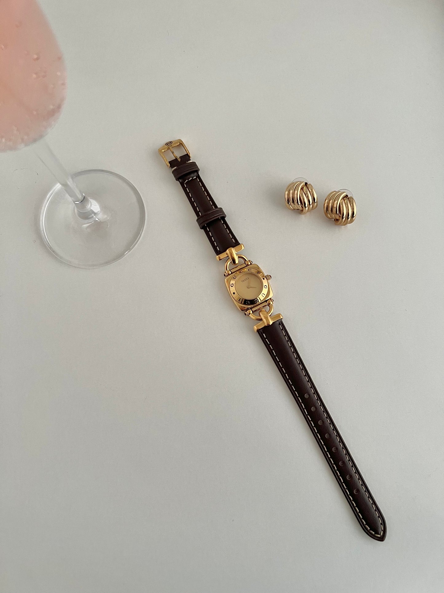 Gucci Horsebit Women's Watch White Dial 6300L