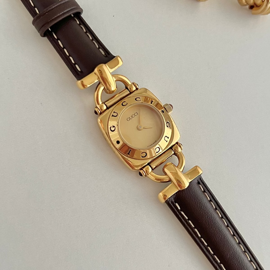 Gucci Horsebit Women's Watch White Dial 6300L
