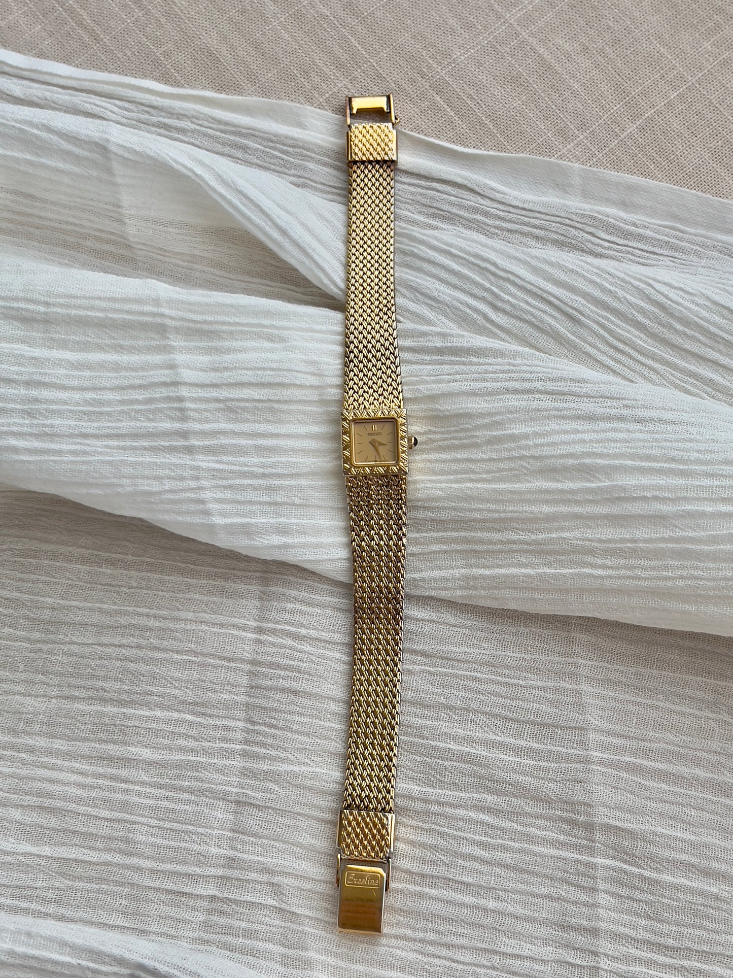 Seiko Elegant Mini Square Women's Watch
