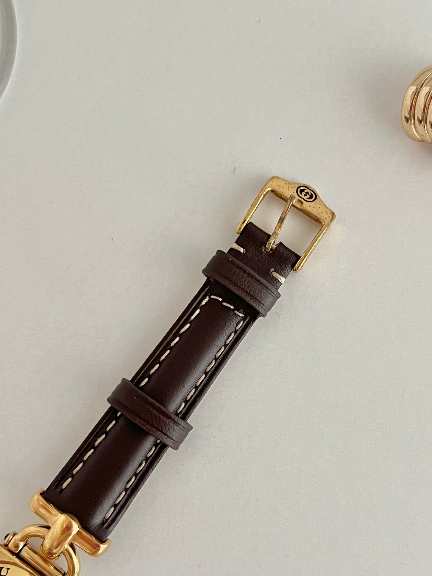 Gucci Horsebit Women's Watch White Dial 6300L