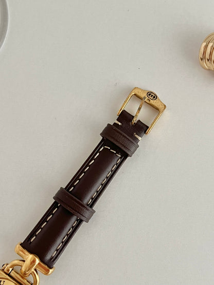 Gucci Horsebit Women's Watch White Dial 6300L