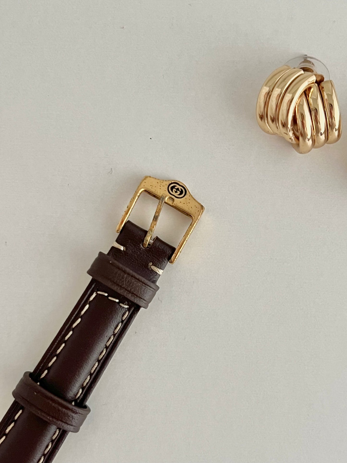 Gucci Horsebit Women's Watch White Dial 6300L