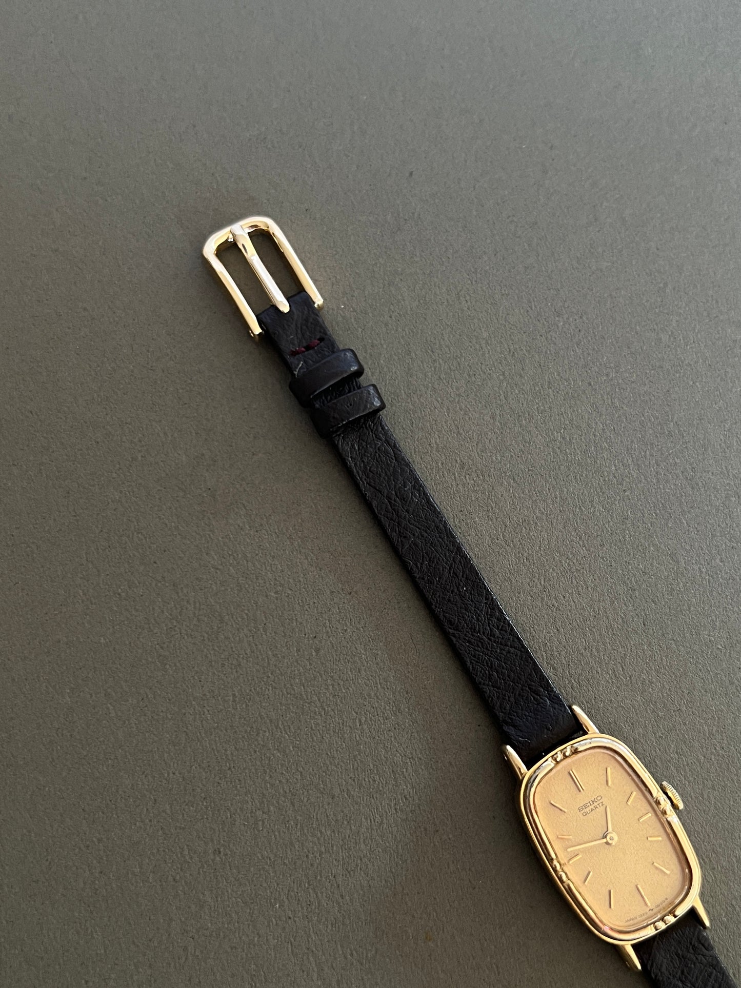 Seiko Gold Toned Woman's Watch with Champagne Dial
