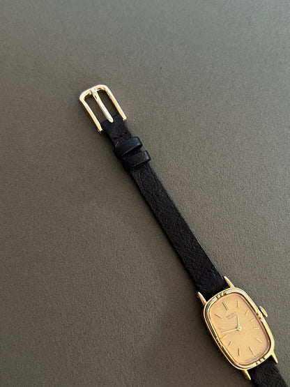 Seiko Gold Toned Woman's Watch with Champagne Dial