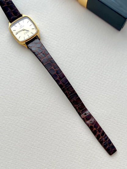 Omega De Ville Square Cushion Case Women's Watch