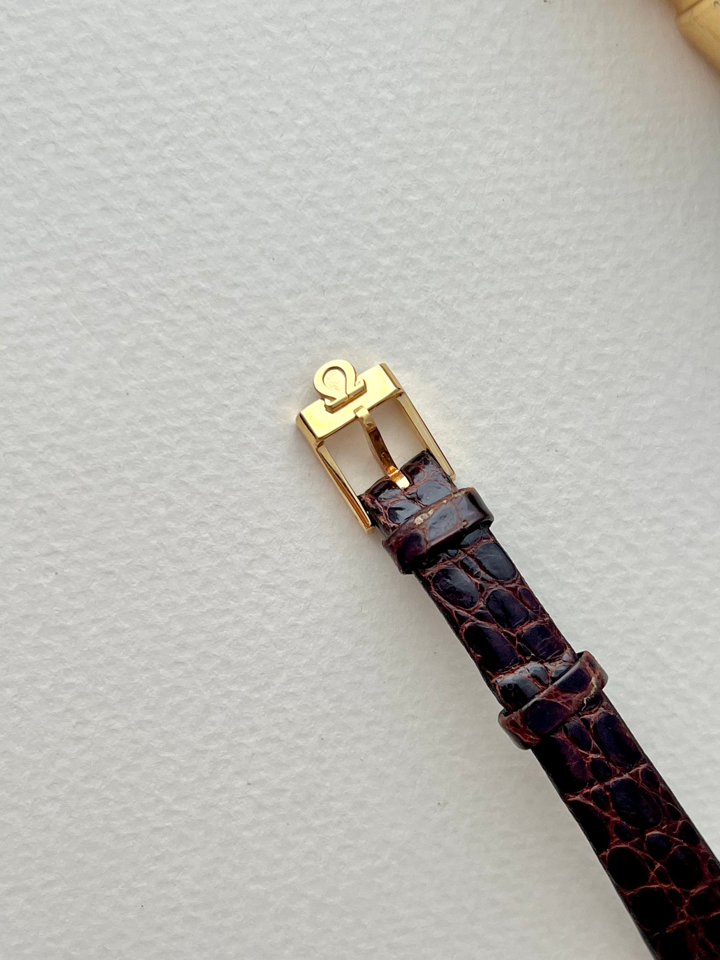 Omega De Ville Square Cushion Case Women's Watch