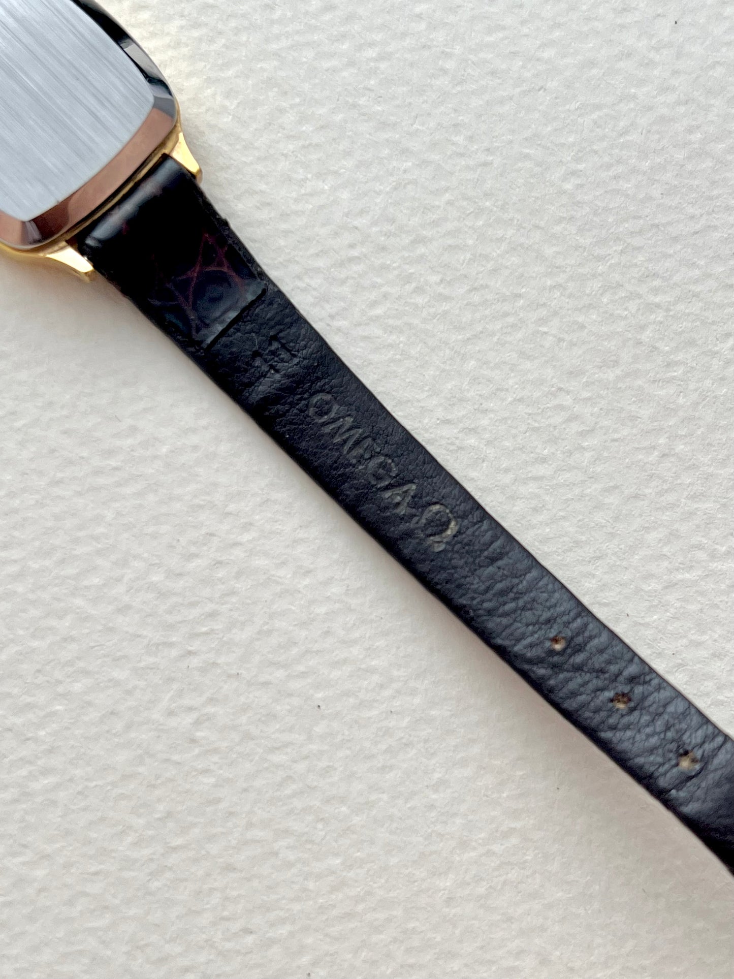 Omega De Ville Square Cushion Case Women's Watch