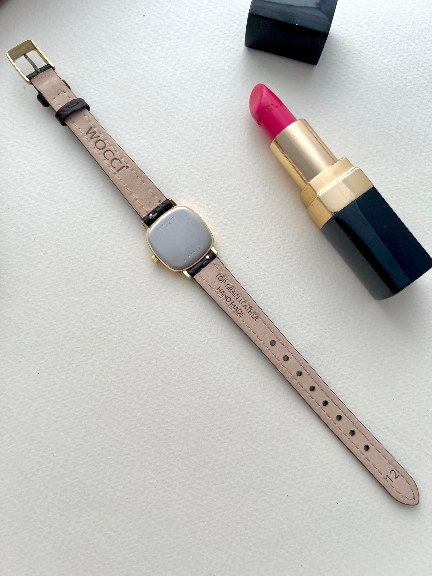 Longines Gold Tone Cushion Women's Watch with Champagne Dial