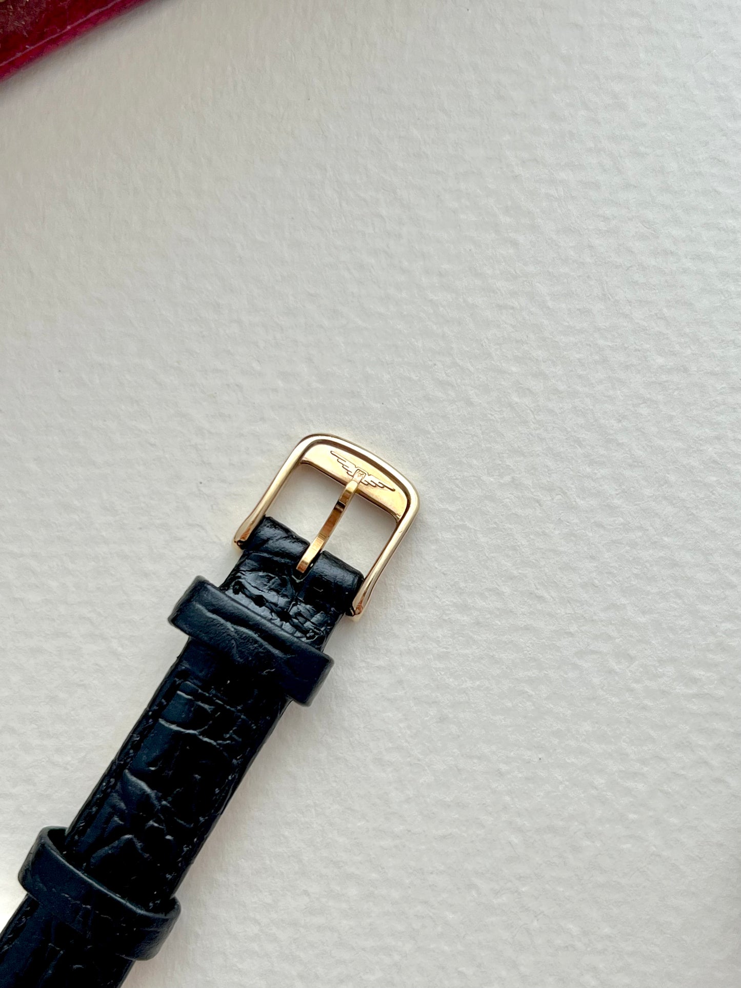 Longines Soft Square Gold Bracelet Women’s Watch Houndstooth Dial