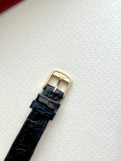 Longines Les Grandes Classiques Gold Tone Women’s Watch with Guilloche Dial and Small Seconds