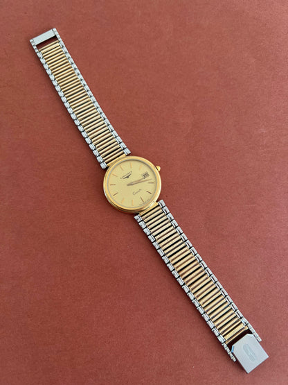 Longines Round Two Tone Unisex Watch