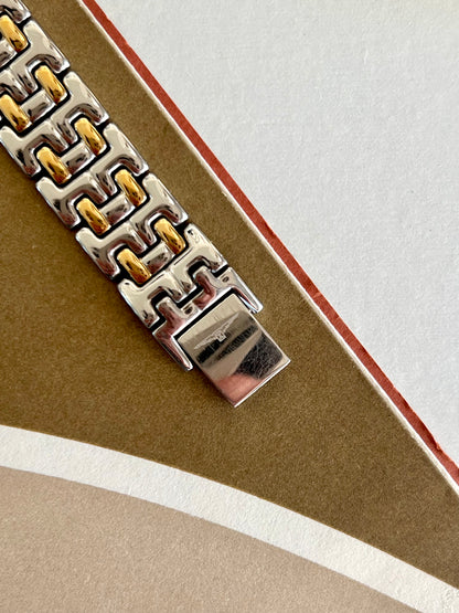 Longines QWR Two Tone Roman Dial Watch