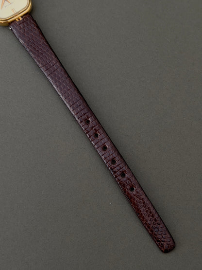 Tissot Stylist Gold Oval Woman's Watch