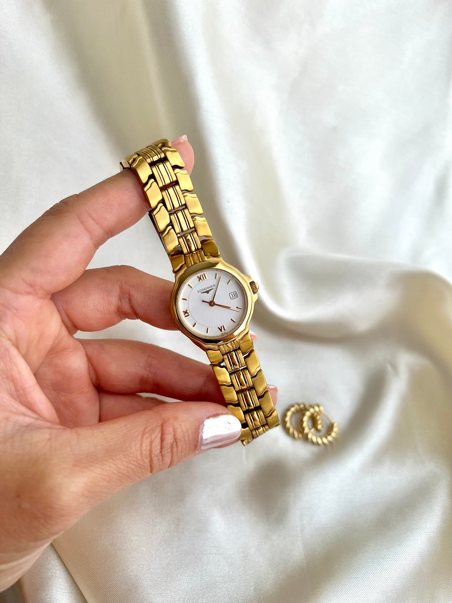 Longines Conquest Gold Tone Women’s Watch
