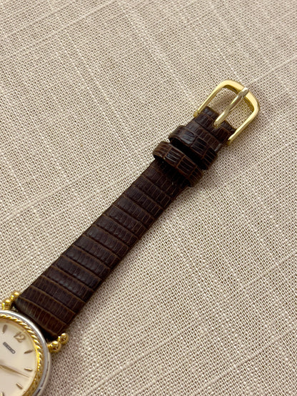 Seiko Two Toned Sculpted Woman's Watch