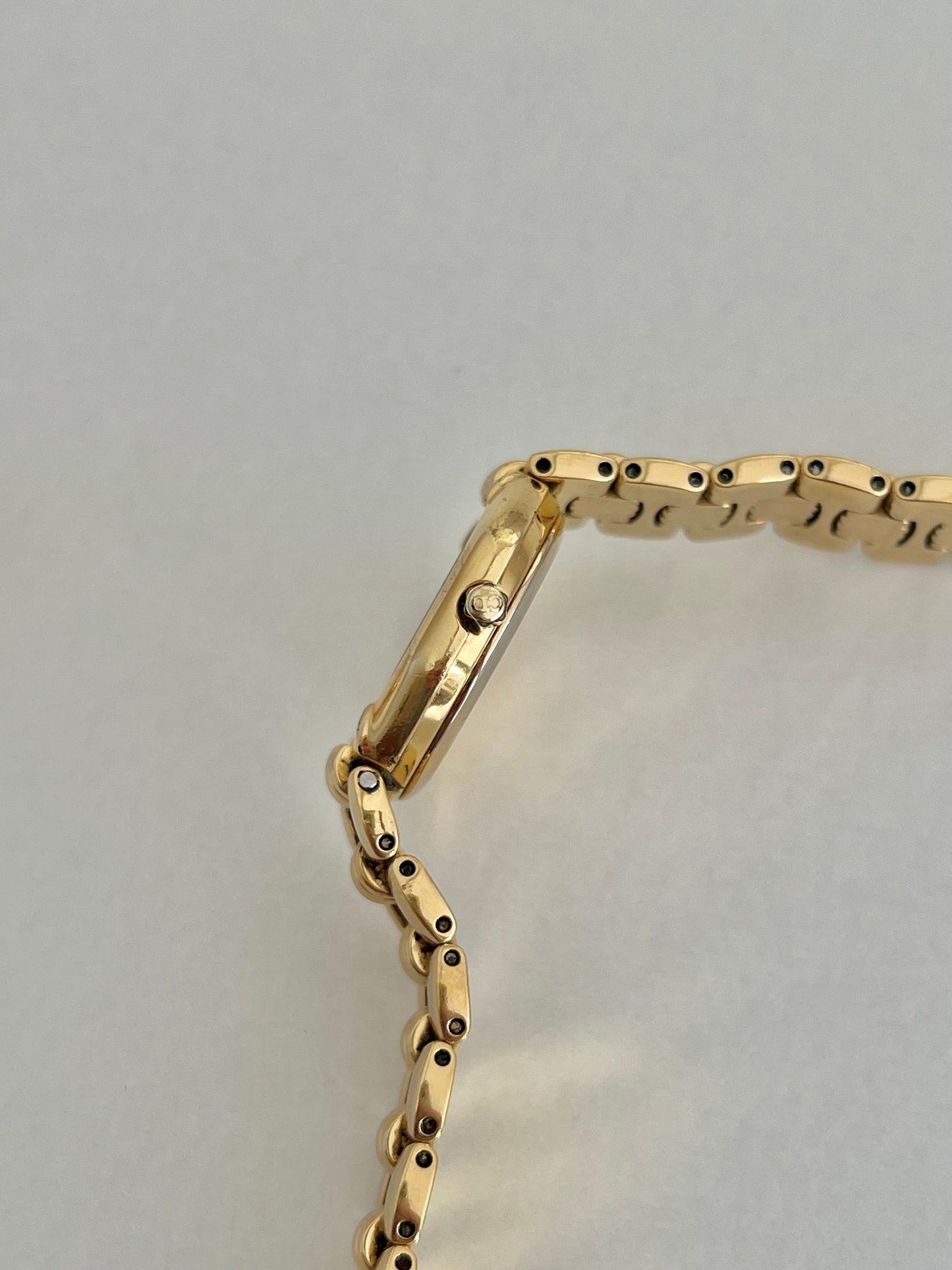 Christian Dior Gold Tone Octagonal Women's Watch
