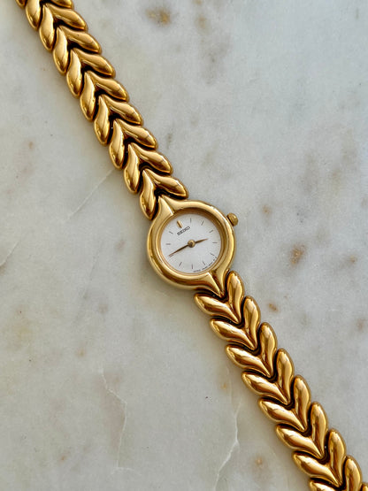 Seiko Golden Leaf Bracelet Women’s Watch