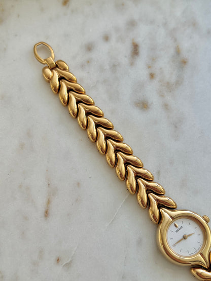 Seiko Golden Leaf Bracelet Women’s Watch