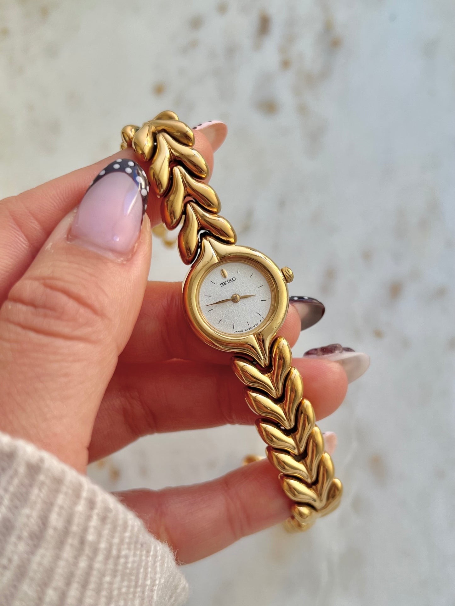 Seiko Golden Leaf Bracelet Women’s Watch