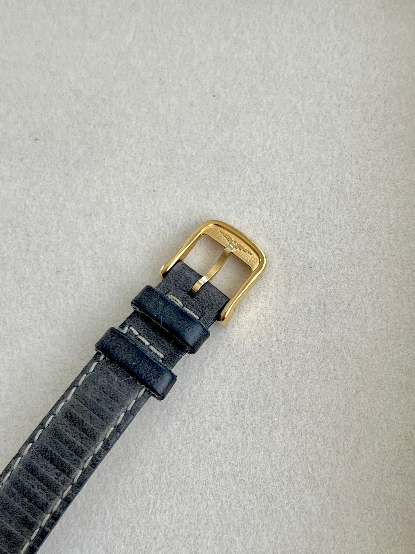 Longines Round Women's Watch With Asymmetrical Lugs in Warm Gold