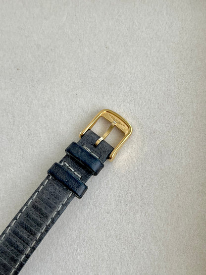 Longines Round Women's Watch With Asymmetrical Lugs in Warm Gold