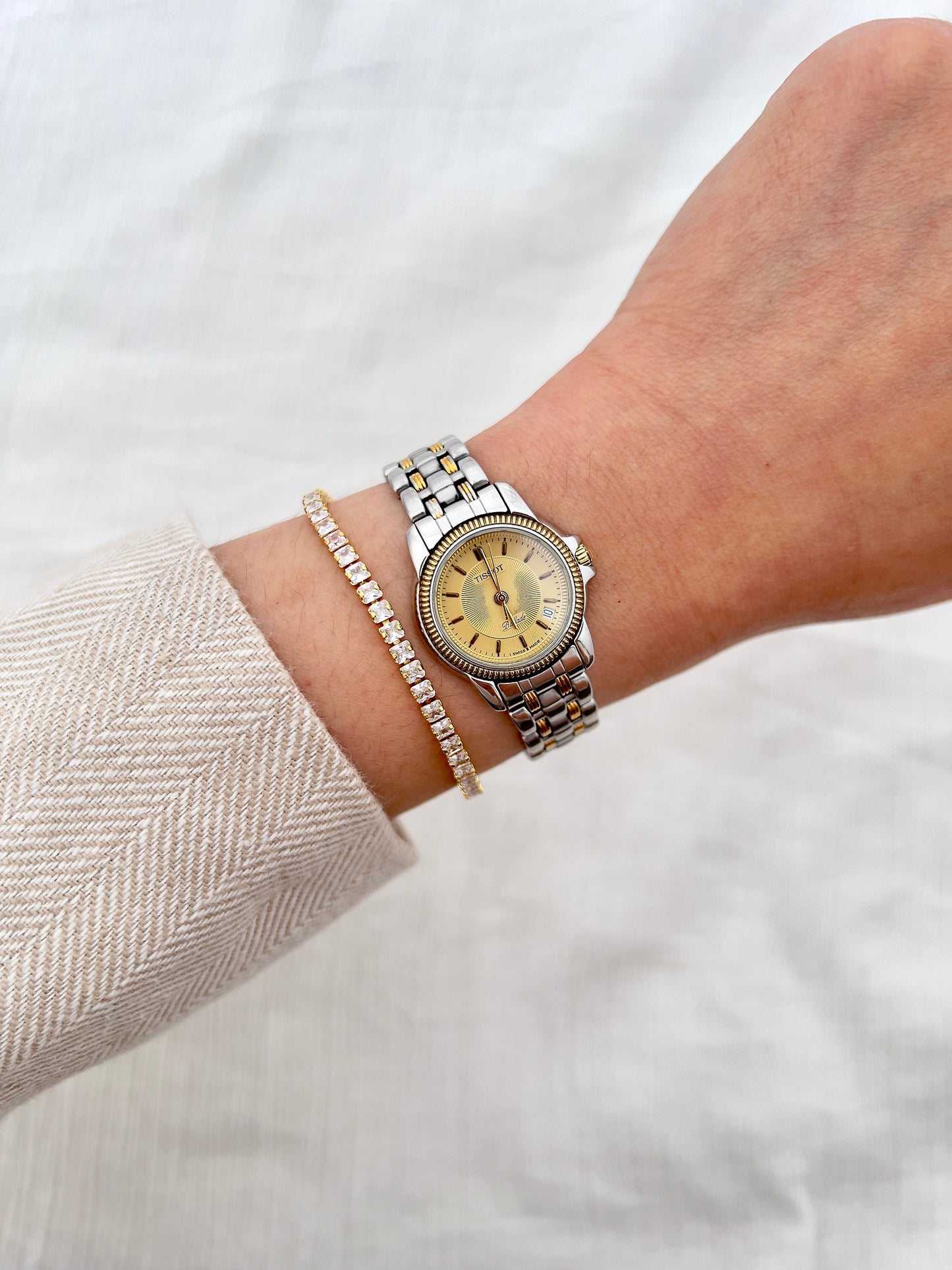 Tissot Ballade Ladies’ Watch with Intricate Details