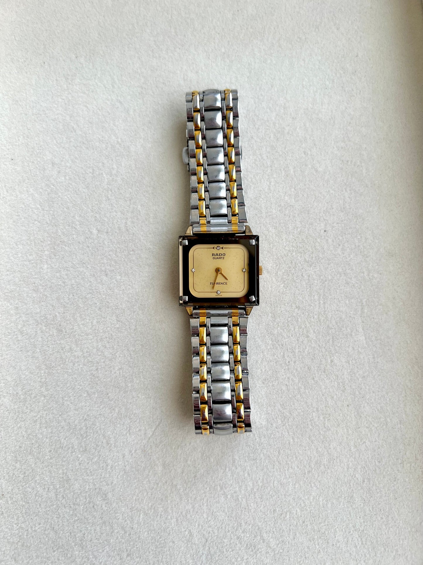 Rado TV Dial Ladies Watch with Diamond Markers
