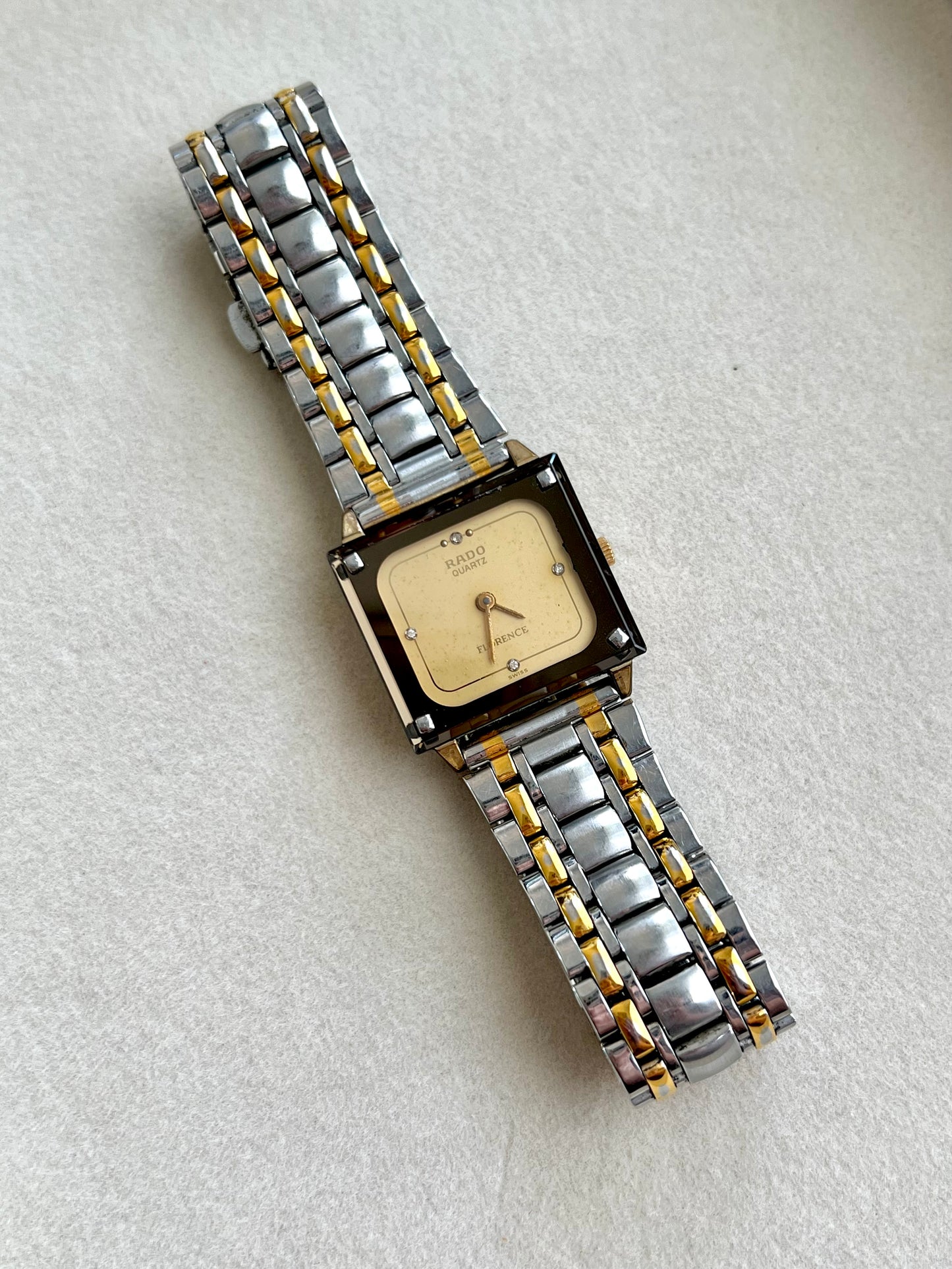 Rado TV Dial Ladies Watch with Diamond Markers