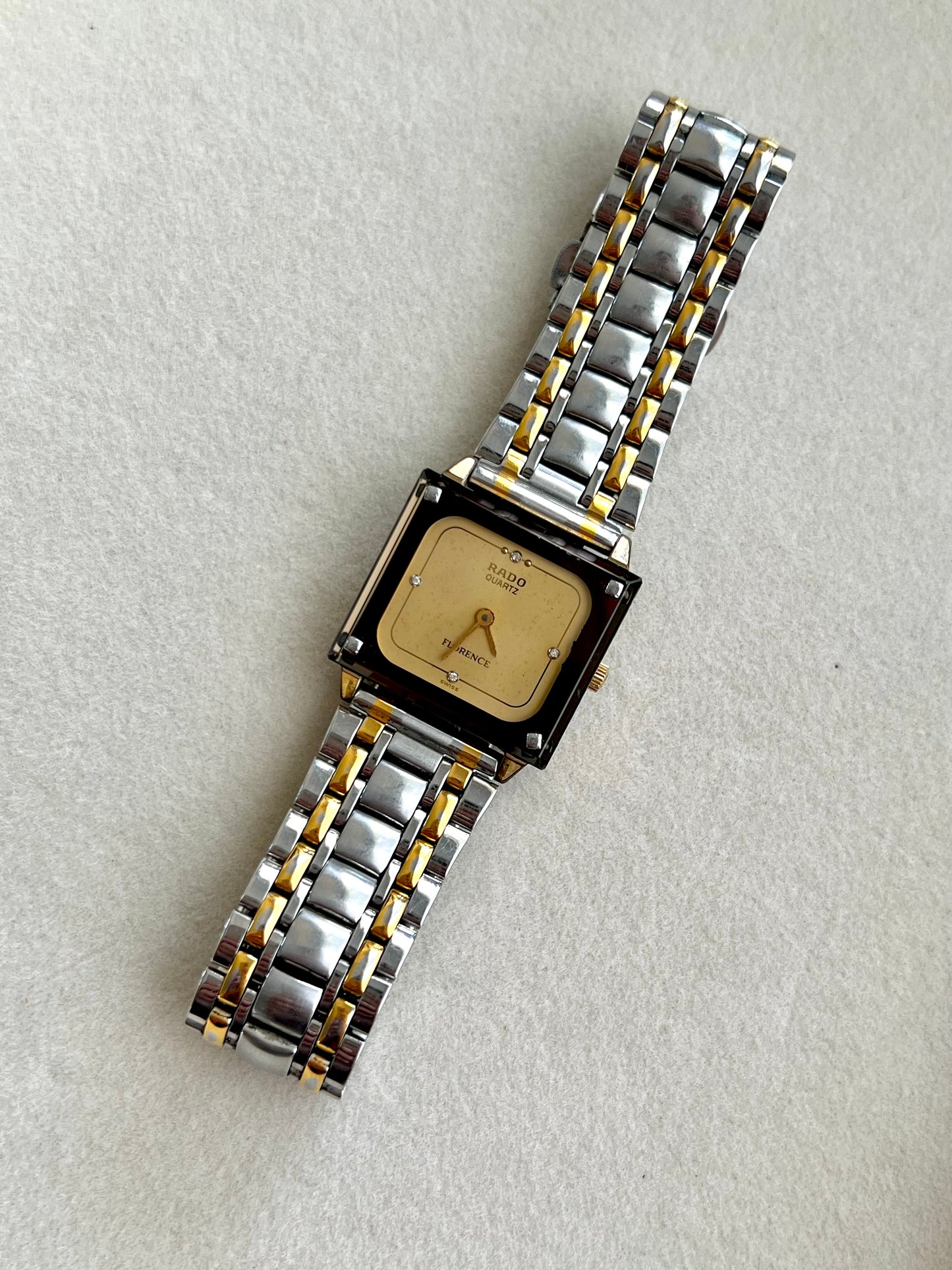 Rado TV Dial Ladies Watch with Diamond Markers