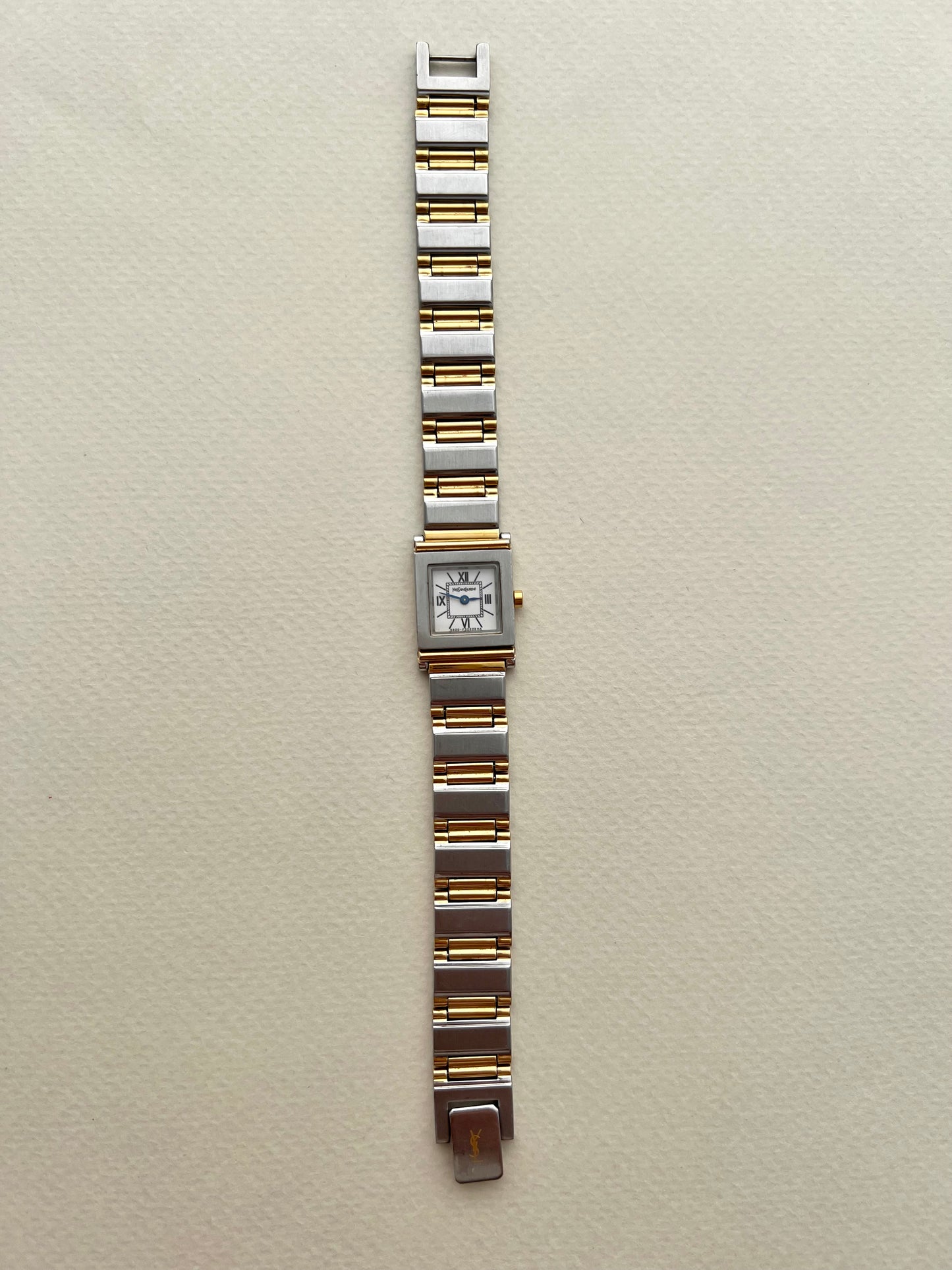 Yves Saint Laurent Two Tone Roman Dial Women’s Watch