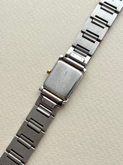 Yves Saint Laurent Two Tone Roman Dial Women’s Watch