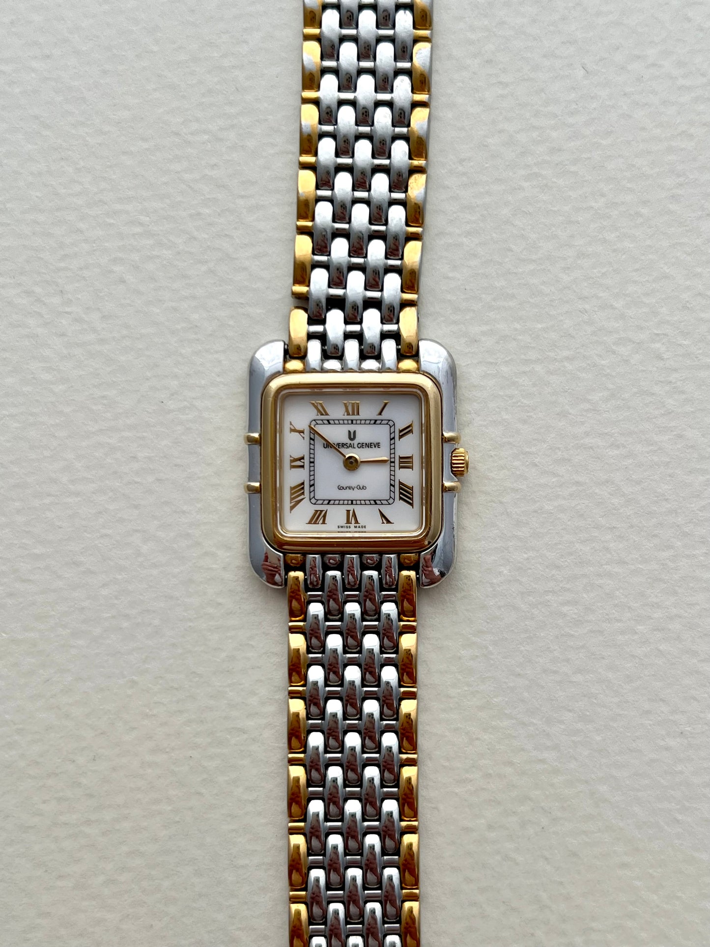 Universal Geneve Country Club Two Tone Roman Dial Women’s Watch