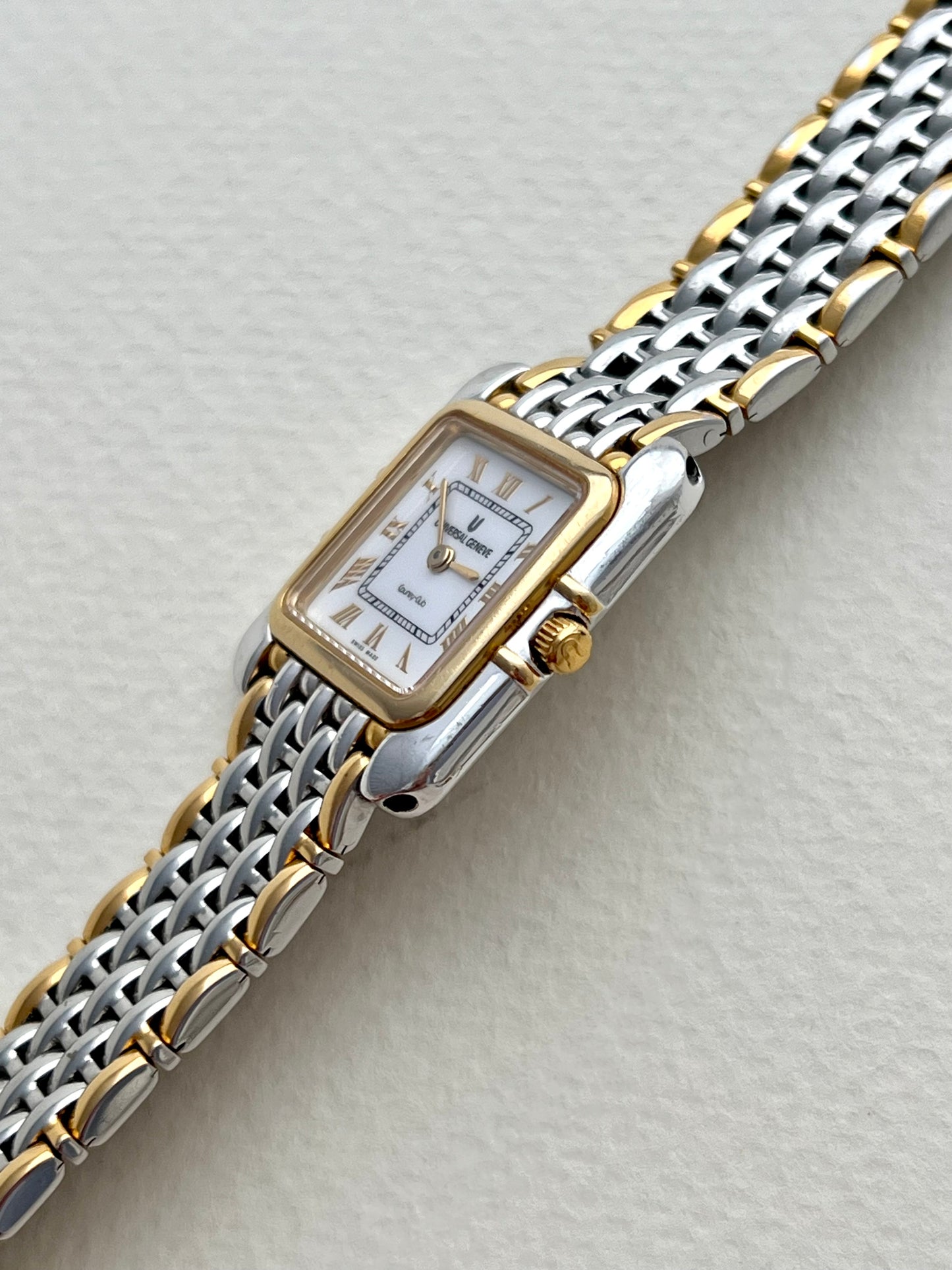 Universal Geneve Country Club Two Tone Roman Dial Women’s Watch