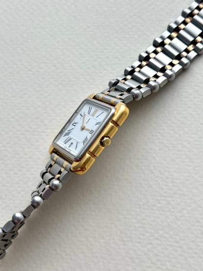 Yves Saint Laurent Two Tone Roman Dial Women’s Watch