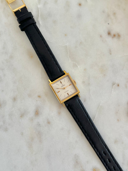 Omega Geneve Square Gold Tone Women’s Watch