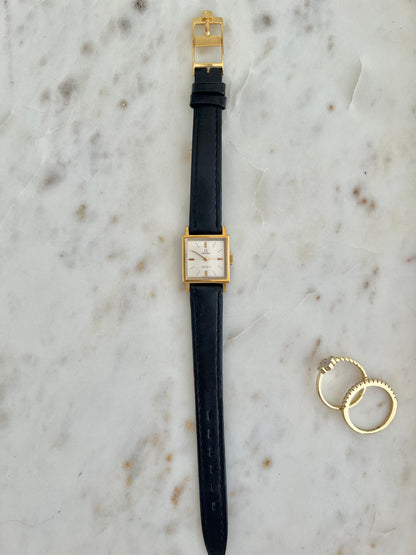 Omega Geneve Square Gold Tone Women’s Watch