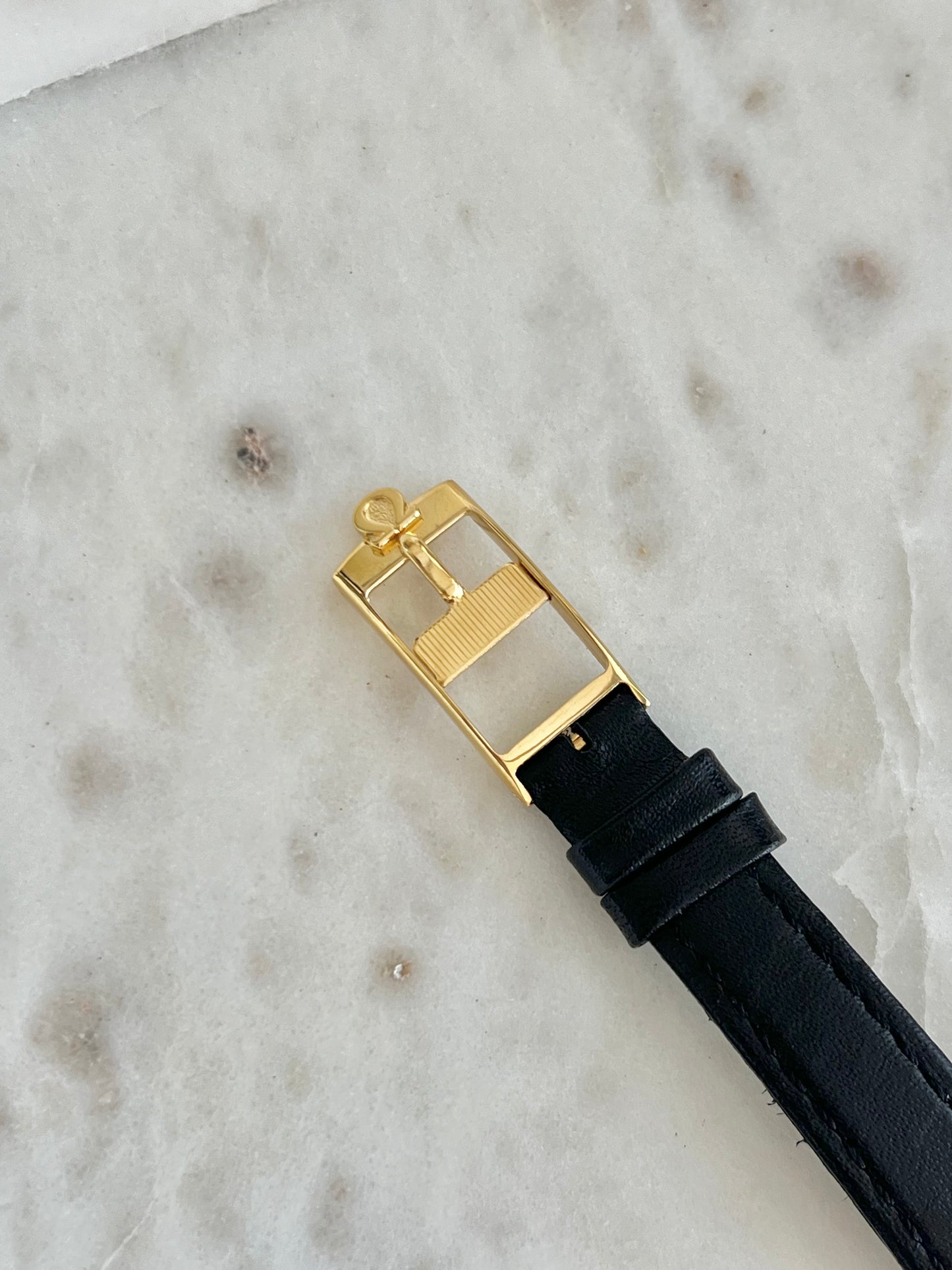 Omega Geneve Square Gold Tone Women’s Watch