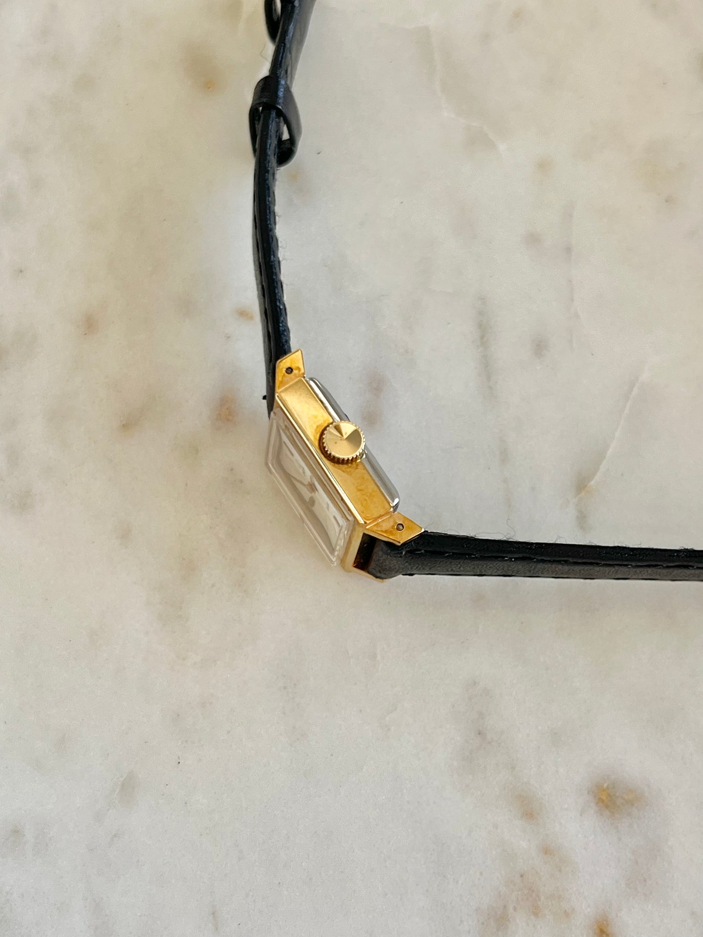 Omega Geneve Square Gold Tone Women’s Watch