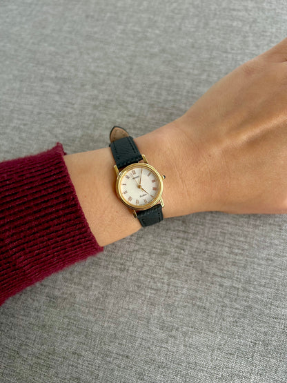 Seiko Exceline Gold Tone Woman's Watch with Stardust Dial