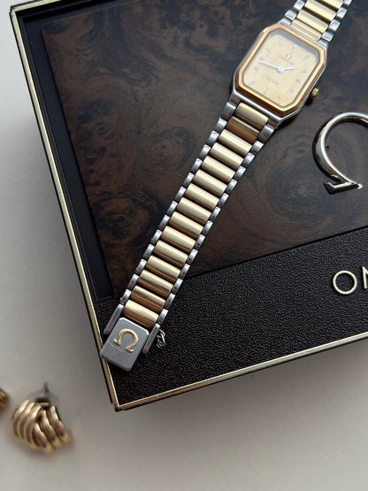 Omega De Ville "America" Rectangular Octo Women's Watch - A