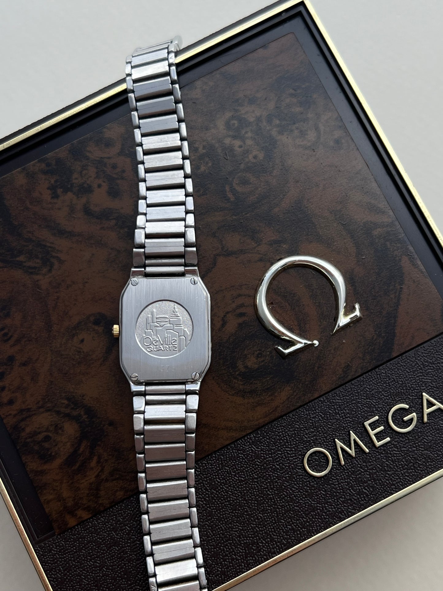 Omega De Ville "America" Rectangular Octo Women's Watch - A