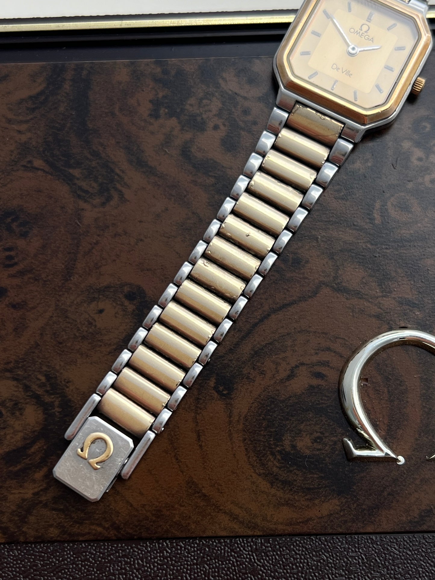 Omega De Ville "America" Square Octo Women's Watch - B