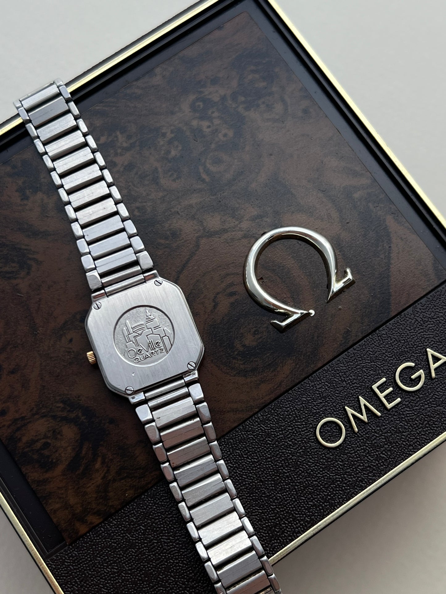 Omega De Ville "America" Square Octo Women's Watch - B