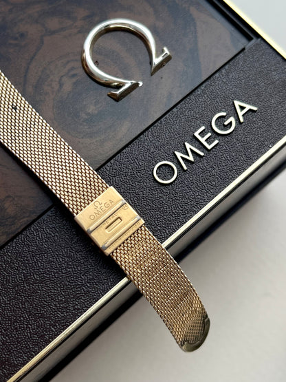 Omega De Ville Gold Women’s Watch on Milanese Mesh Bracelet