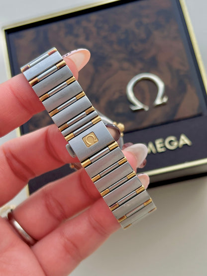 Omega Constellation Two-tone Women’s Watch Gold Face