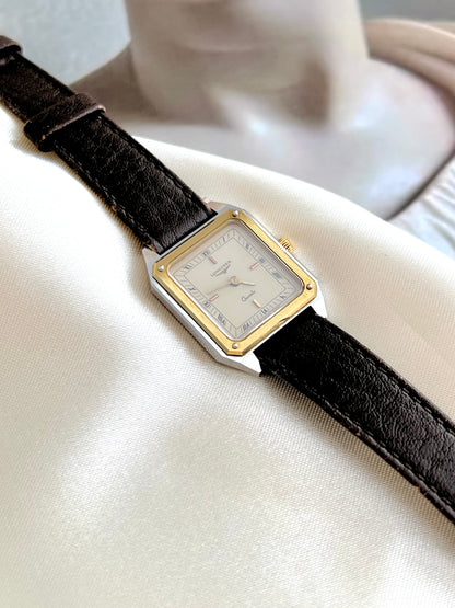 Longines Two Tone Rectangular Women's Watch
